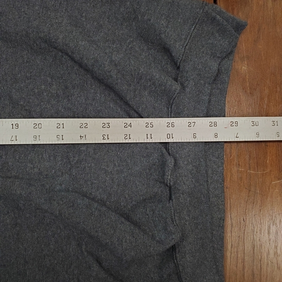 Hanes Camo America Men's Large Gray Sweater Sweatshirt Long Sleeve 100 Proof - Picture 10 of 10